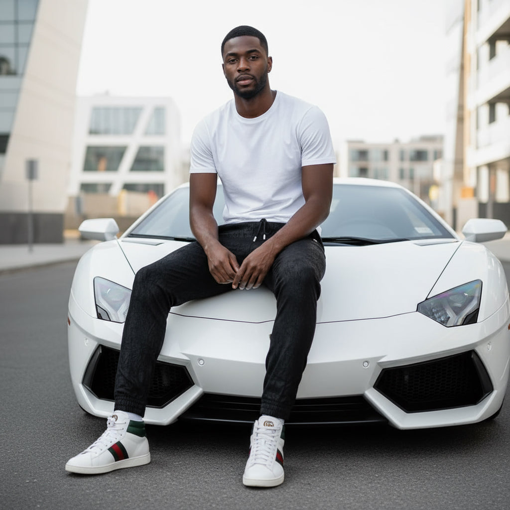 *FNTY* (BLACK) JOGGER PANTS