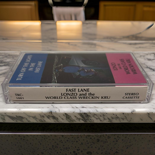 •LONZO AND THE WORLD CLASS WRECKIN KRU ~ TURN THE LIGHTS OFF IN THE FAST LANE• ~1988 OG PRESSING~ (CASSETTE TAPE)