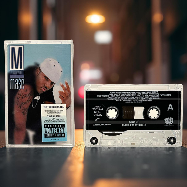•MASE ~ HARLEM WORLD• ~1997 OG PRESSING~ (CASSETTE TAPE)