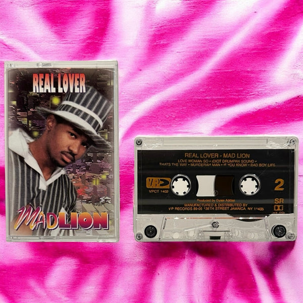 •MAD LION - REAL LOVER• ~1995 OG PRESSING~ (CASSETTE TAPE)