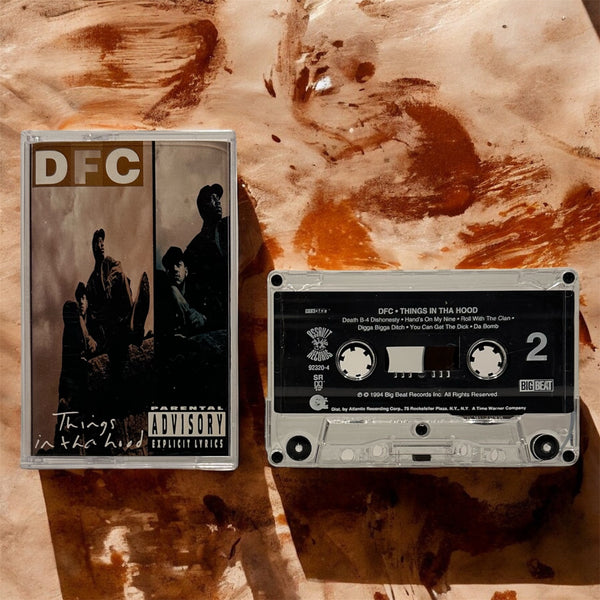 •DFC ~ THINGS IN THA HOOD• ~1994 OG PRESSING~ (CASSETTE TAPE)