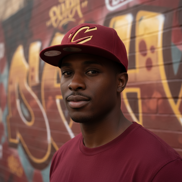 *Cleveland Cavaliers* snapback hats by Mitchell & Ness