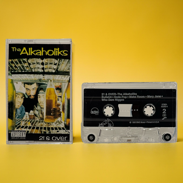 •THA ALKAHOLIKS - 21 & OVER• ~1993 OG PRESSING~ (CASSETTE TAPE)