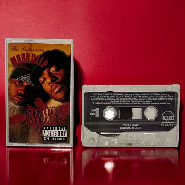 •MOBB DEEP - MURDA MUZIK• ~1999 OG PRESSING~ (CASSETTE TAPE)