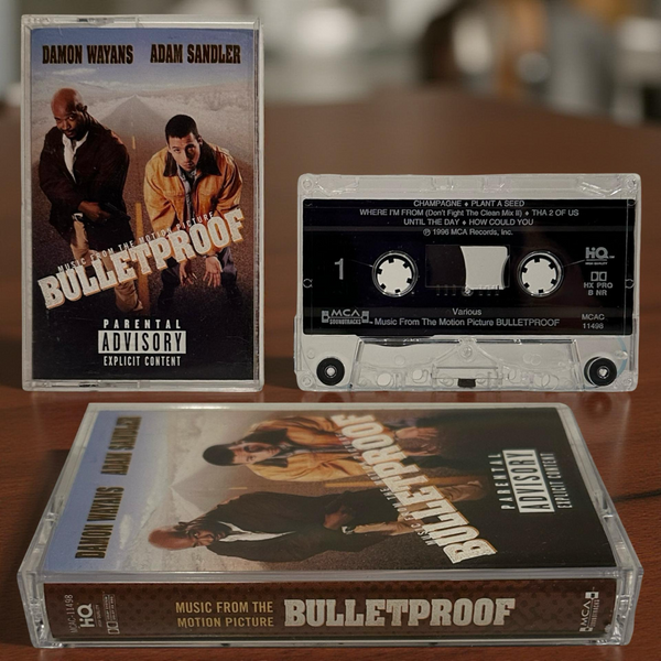 •MUSIC FROM THE MOTION PICTURE - BULLETPROOF• ~1996 OG PRESSING~ (CASSETTE TAPE)