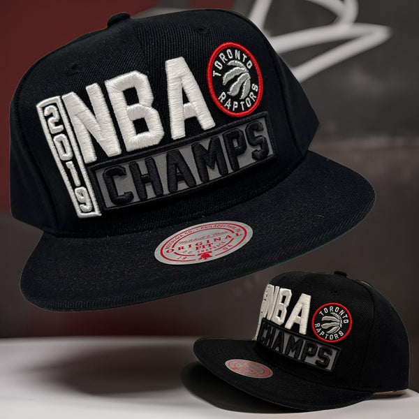 *Toronto Raptors* ~2019 NBA Champs~ snapback hat by Mitchell & Ness