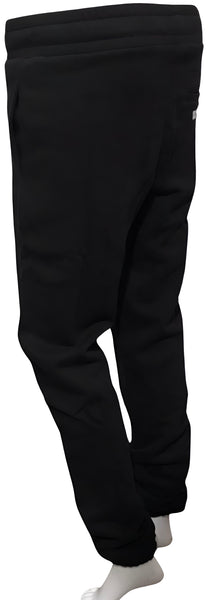 ^CROOKS & CASTLES^ (BLACK) JOGGER SWEAT PANTS FOR WOMEN (EMBROIDERED LOGO)