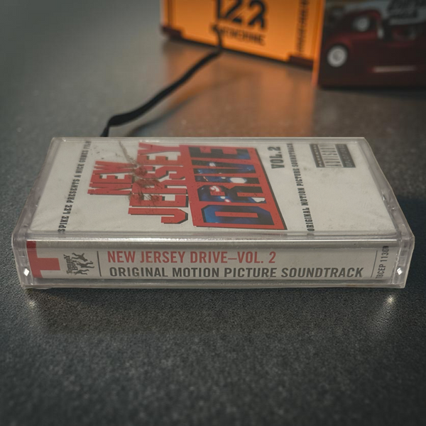 •NEW JERSEY DRIVE ~ VOL.2 ORIGINAL MOTION PICTURE SOUNDTRACK• ~1995 OG SEALED PRESSING~ (CASSETTE TAPE)