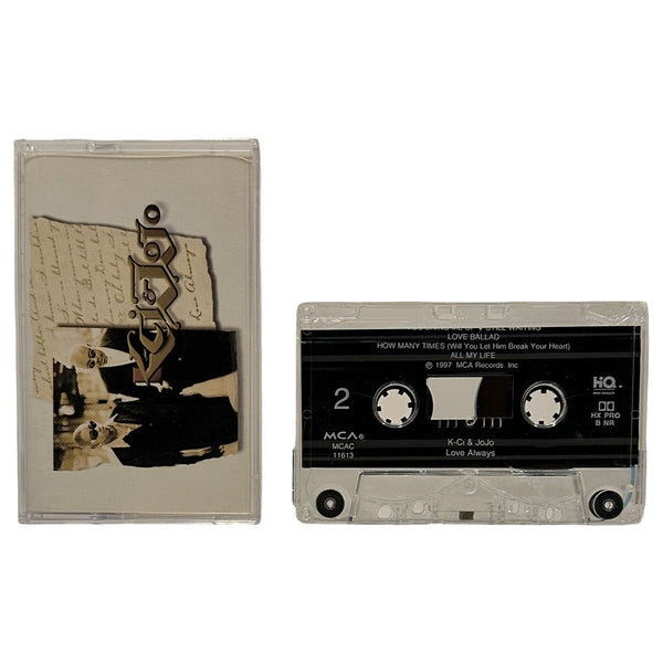 •K-CI & JOJO - LOVE ALWAYS• ~1997 OG PRESSINGS~ (CD & CASSETTE TAPE)