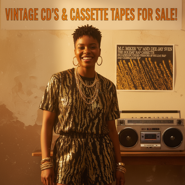 •M.C. MIKER “G” AND DEE JAY SVEN ~ THE HOLIDAY RAP CASSETTE• ~1986 OG PRESSING~ (CASSETTE TAPE)