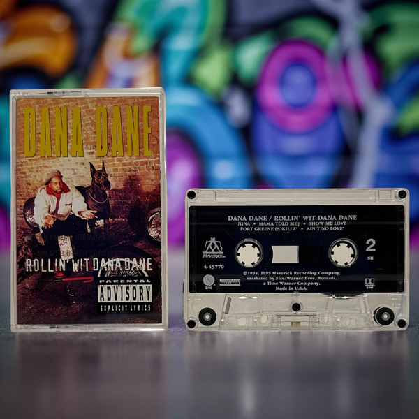 •DANA DANE ~ ROLLIN’ WIT DANA DANE• ~1995 OG PRESSING~ (CASSETTE TAPE)