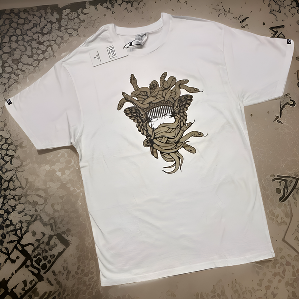 *CROOKS & CASTLES* (WHITE) ~BANDUSA~ SHORT SLEEVE T-SHIRTS