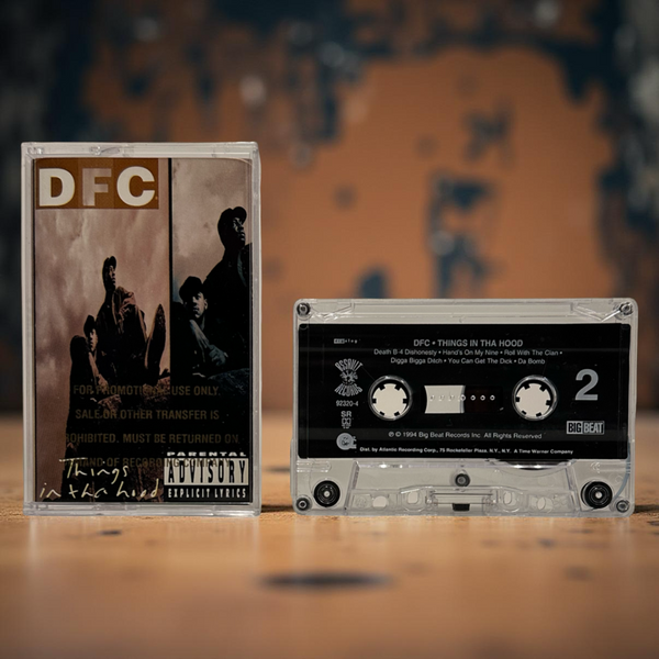 •DFC ~ THINGS IN THA HOOD• ~1994 OG PRESSING~ (CASSETTE TAPE)