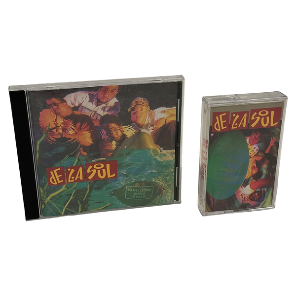 •DE LA SOUL - BUHLOONE MINDSTATE• ~1993 OG PRESSINGS~ (CD & CASSETTE TAPE)