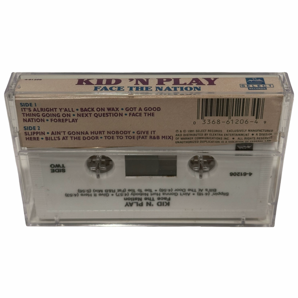 •KID ‘N PLAY - FACE THE NATION• ~1991 OG PRESSINGS~ (CD & CASSETTE TAPE)