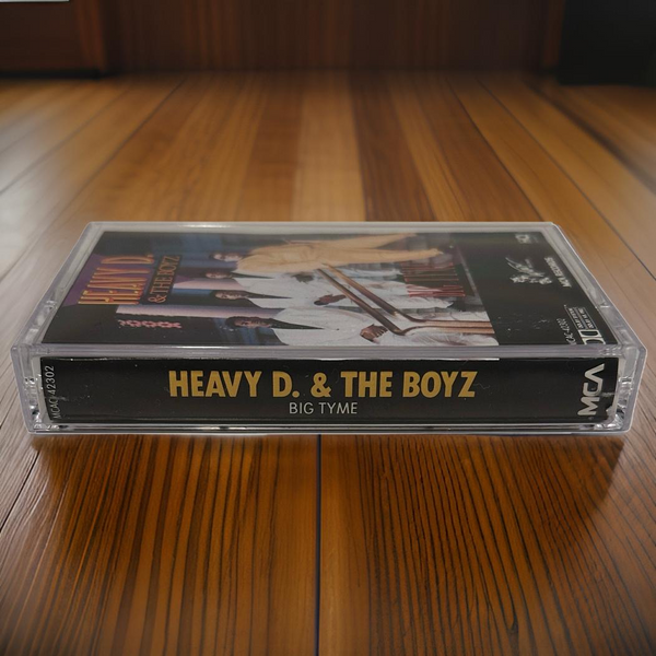 •HEAVY D. & THE BOYZ ~ BIG TYME• ~1989 OG PRESSING~ (CASSETTE TAPE)