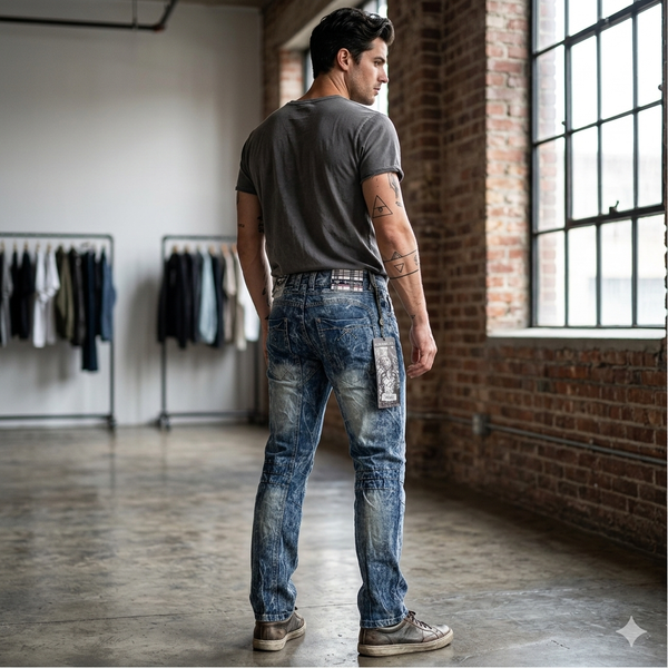 *VOLIUM* ~Denim jeans for men~ •Waist 30” Leg 32”•