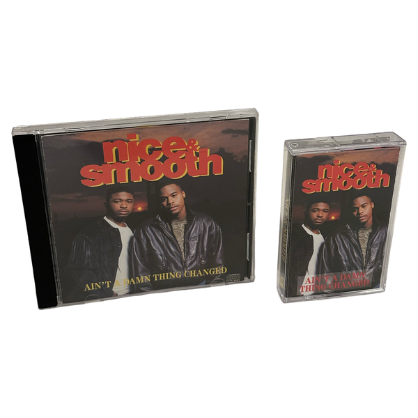 •NICE & SMOOTH ~ AIN’T A DAMN THING CHANGED• ~1991 OG PRESSINGS~ (CD & CASSETTE TAPE)