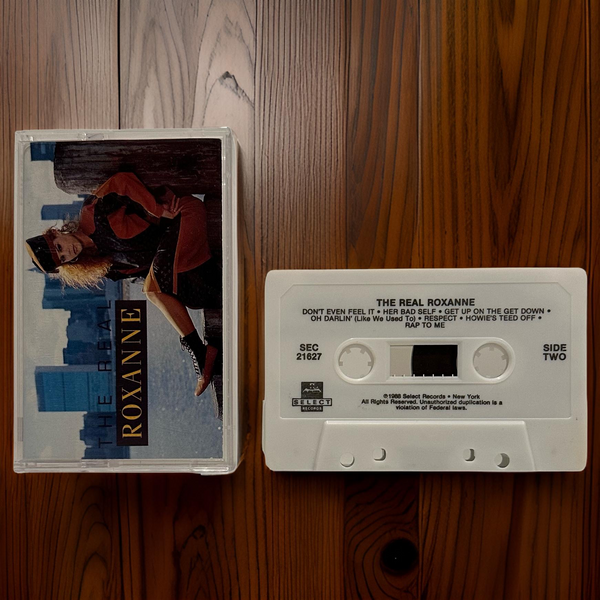 •THE REAL ROXANNE ~ ALBUM• ~1988 OG PRESSING~ (CASSETTE TAPE)