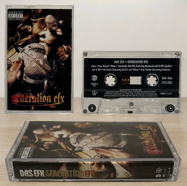 •DAS EFX - GENERATION EFX• ~1998 OG PRESSING~ (CASSETTE TAPE)