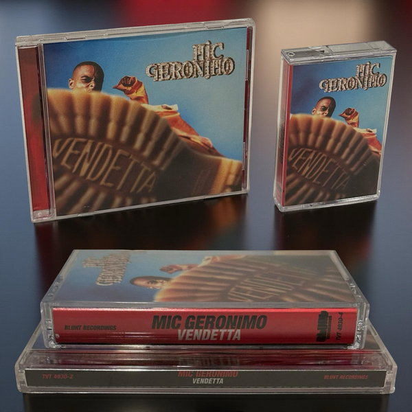 •MIC GERONIMO - VENDETTA• ~1997 OG CANADIAN PRESSINGS~ (CD & CASSETTE TAPE)