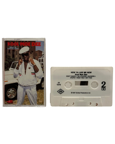 •KOOL MOE DEE - HOW YA LIKE ME NOW• ~1987 OG PRESSINGS~ (CD & CASSETTE TAPE)