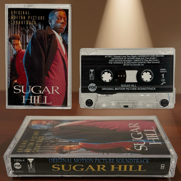 •SUGAR HILL - ORIGINAL MOTION PICTURE SOUNDTRACK• ~1993 OG PRESSING~ (CASSETTE TAPE)