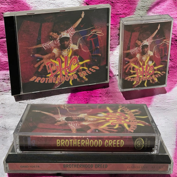 •BROTHERHOOD CREED - SHELLS BY THE SEASHORE• ~1992 OG PRESSINGS~ (CD & CASSETTE TAPE)