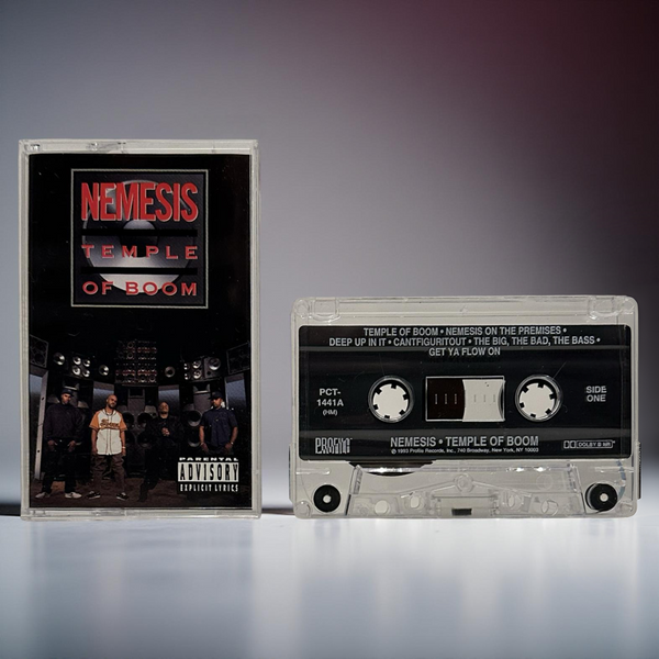 •NEMESIS - TEMPLES OF BOOM• ~1993 OG PRESSING~ (CASSETTE TAPE)