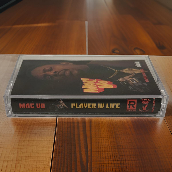 •MAC VO ~ PLAYER IV LIFE• ~1995 OG PRESSING~ (CASSETTE TAPE)