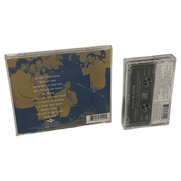 •THE PLATTERS - THE BEST OF• ~1999 MILLENNIUM COLLECTION~ (CD & CASSETTE TAPE)