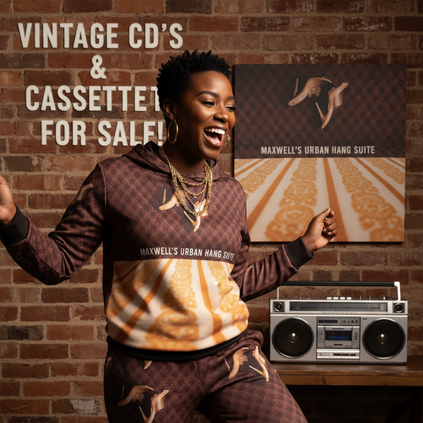 •MAXWELL - MAXWELL’S URBAN HANGSUITE ~1996 OG PRESSINGS~ (CD & CASSETTE TAPE)