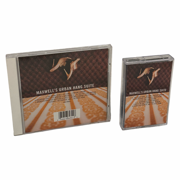 •MAXWELL - MAXWELL’S URBAN HANGSUITE ~1996 OG PRESSINGS~ (CD & CASSETTE TAPE)