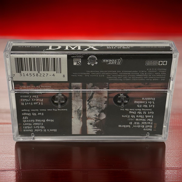 •DMX ~ IT’S DARK AND HELL IS HOT• ~1998 OG PRESSING~ (CASSETTE TAPE)