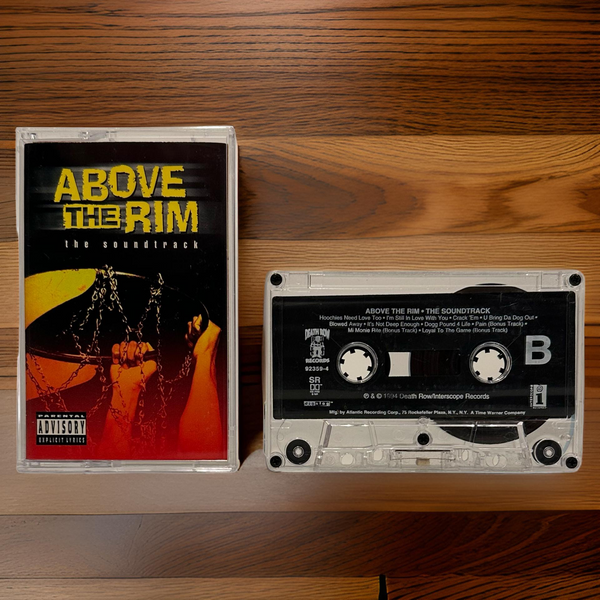•ABOVE THE RIM ~ SOUNDTRACK• ~1994 OG PRESSING~ (CASSETTE TAPE) (1)