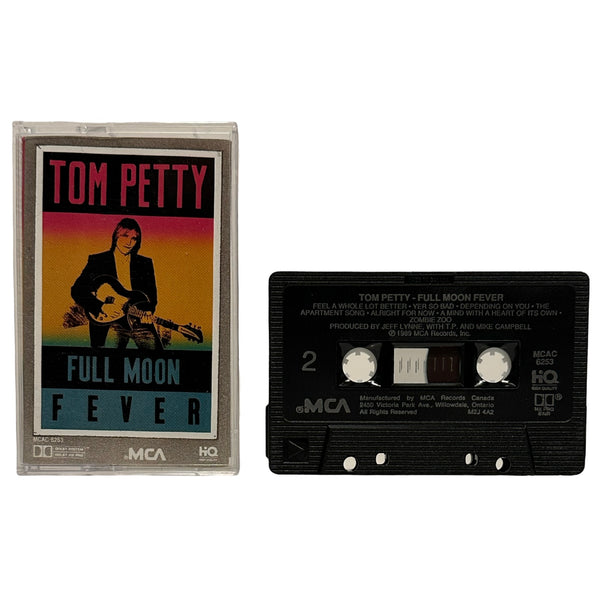 •TOM PETTY - FULL MOON FEVER• ~1989 OG PRESSINGS~ (CD & CASSETTE TAPE)