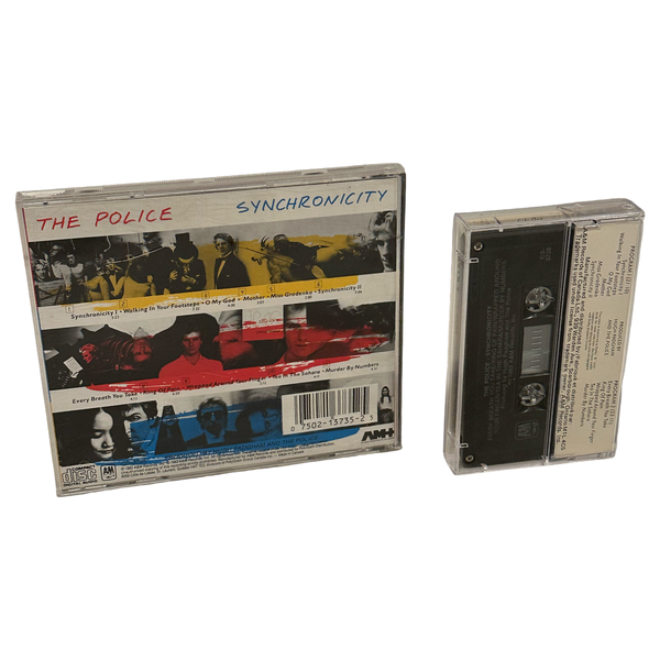 •THE POLICE - SYNCHRONICITY• ~1983 OG CANADIAN REPRESSINGS~ (CD & CASSETTE TAPE)