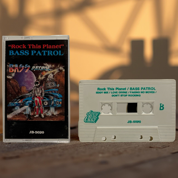 •BASS PATROL - “ROCK THIS PLANET”• ~1988 OG PRESSING~ (CASSETTE TAPE)