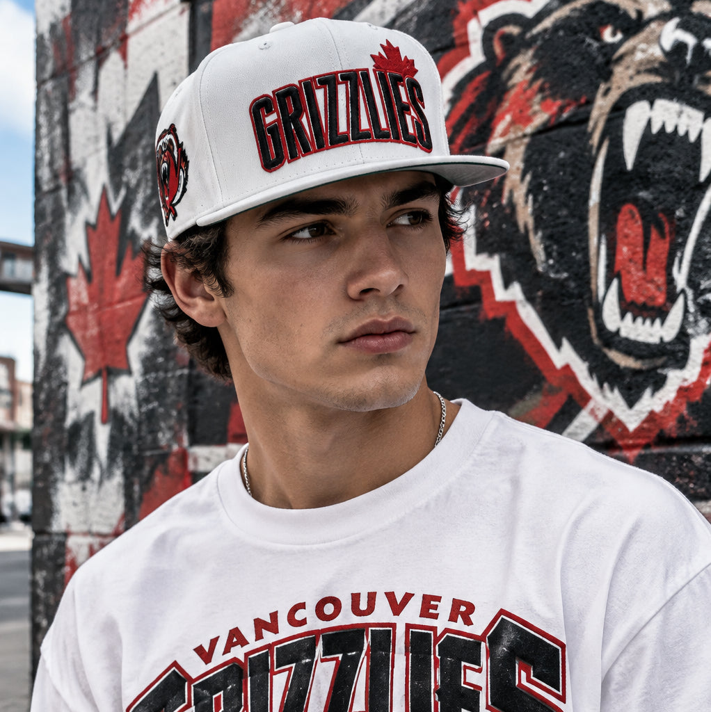 *VANCOUVER GRIZZLIES* Snapback hat by Mitchell & Ness (Original Fit)