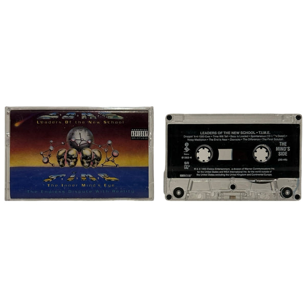 •LEADERS OF THE NEW SCHOOL - T.I.M.E.• ~1993 OG PRESSINGS~ (CD & CASSETTE TAPE)