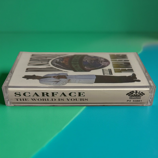 •SCARFACE - THE WORLD IS YOURS• ~1993 OG PRESSING~ (CASSETTE TAPE)