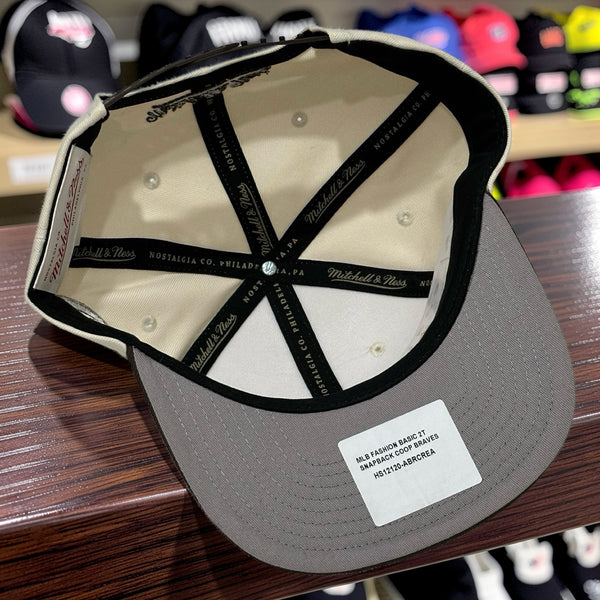 *ATLANTA BRAVES* Snapback Hats by Michell and Ness (Original Fit)