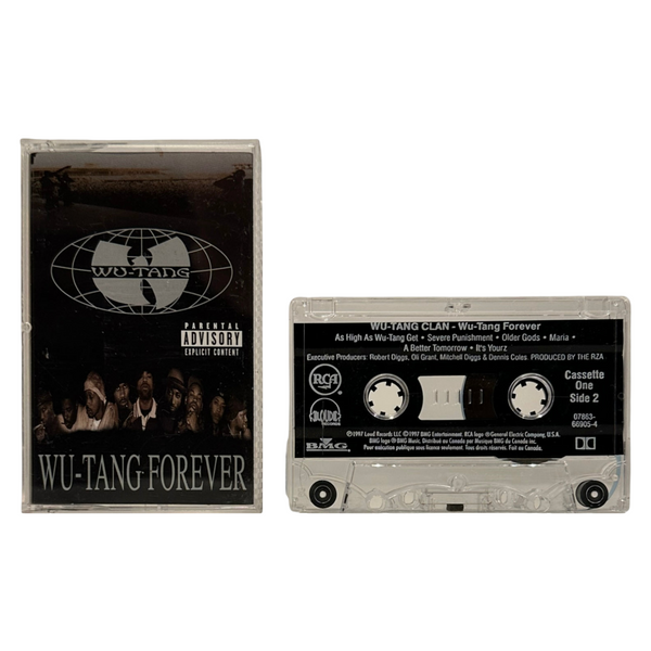•WU-TANG CLAN ~ FOREVER• ~1997 OG DOUBLE ALBUM CANADIAN PRESSINGS~ (2CD & 2CASSETTE TAPES)