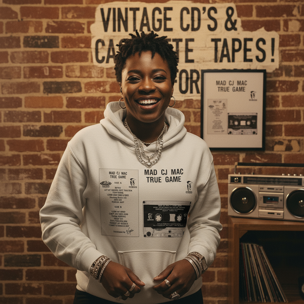 •MAD CJ MAC ~ TRUE GAME• ~1995 RARE PROMO VERSION~ (CASSETTE TAPE)