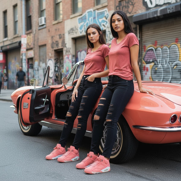 *BELLA CANVAS* ~MUD RED~ LIGHTWEIGHT T-SHIRTS FOR WOMEN