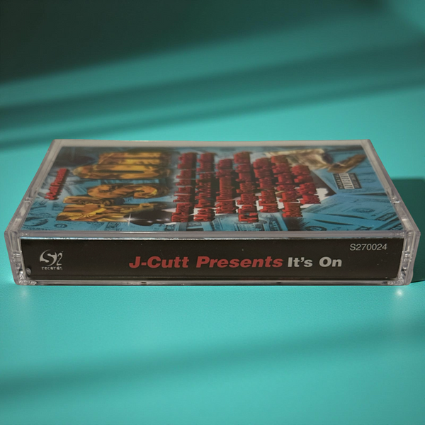 •J-CUTT PRESENTS - “IT’S ON”• ~1999 OG PRESSING~ (CASSETTE TAPE)