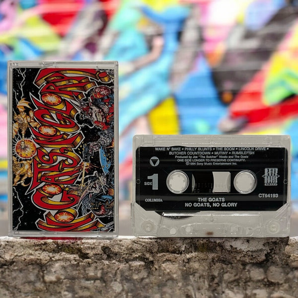 •THE GOATS - NO GOATS, NO GLORY• ~1994 OG PRESSING~ (CASSETTE TAPE)