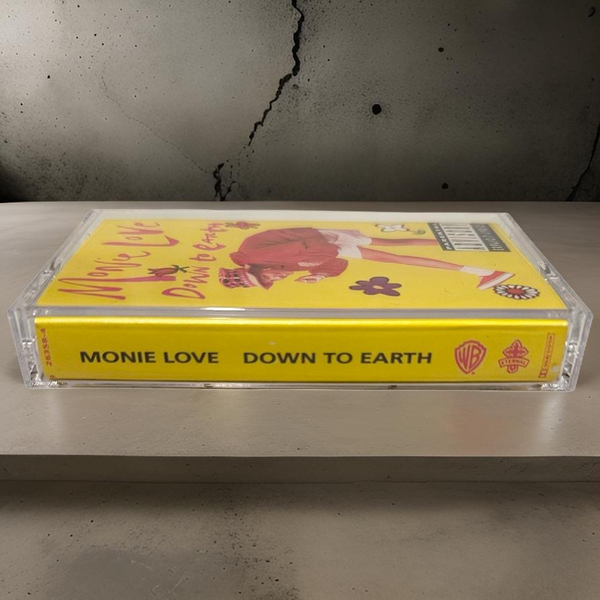 •MONIE LOVE - DOWN TO EARTH• ~1990 OG PRESSING~ (CASSETTE TAPE) (2)