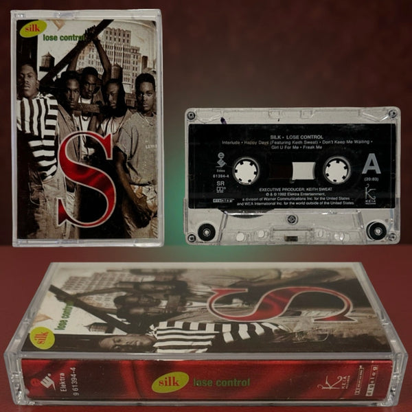 •SILK - LOOSE CONTROL• ~1992 OG PRESSING~ (CASSETTE TAPE) (1)