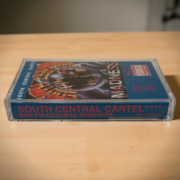 •SOUTH CENTRAL CARTEL - SOUTH CENTRAL MADNESS• ~1991 OG PRESSING~ (CASSETTE TAPE)